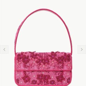 STAUD TOMMY BEADED BAG - BLOSSOM GARDEN PARTY